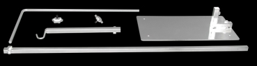 Lamp Support "2 in 1" Lampenständer Lucky Reptile Farbe weiss